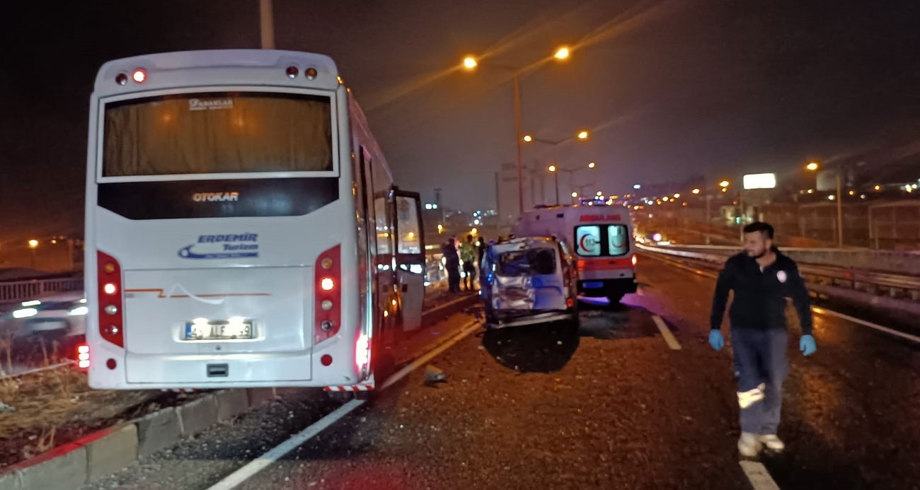 Manisada zincirleme kaza 10 yaralı