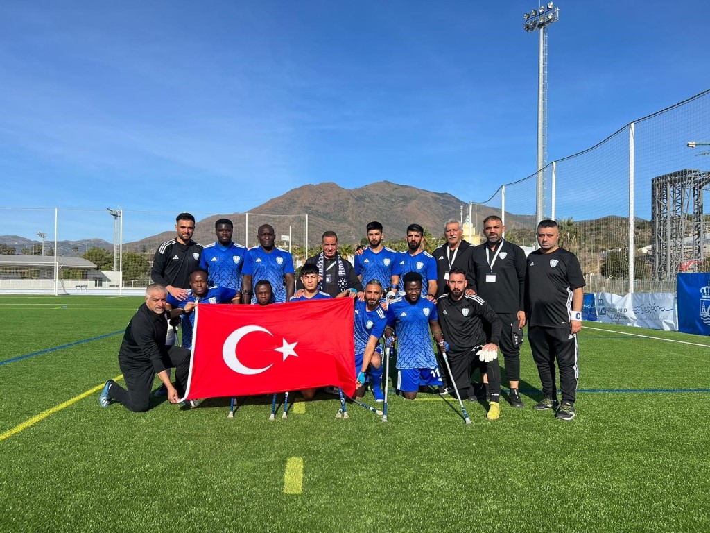 Şahinbey Ampute Futbol Takımı Şampiyonlar Liginde finalde