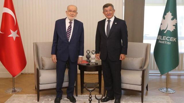 Karamollaoğlu ve Davutoğlundan yerel seçimlerde iş birliği açıklaması