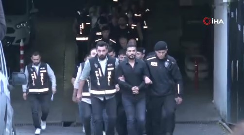 Dilan ve Engin Polat operasyonunda ifadeleri tamamlanan 18 kişi Adliyeye sevk edildi