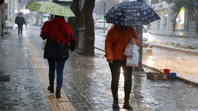 Meteoroloji açıkladı 2 bölgede sağanak