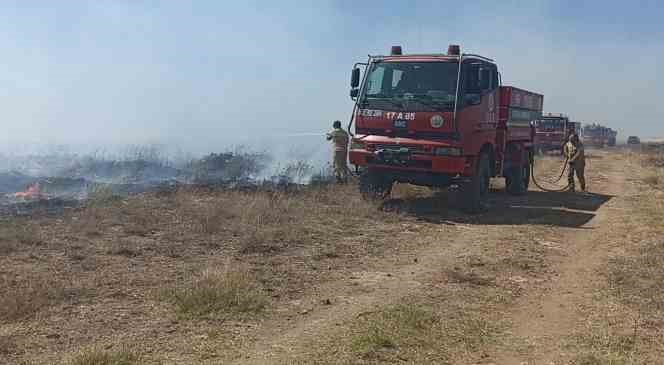 Çanakkale de 3 gündür devam eden orman yangınına müdahale sürüyor