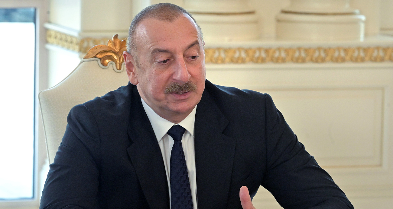 Azerbaycan Cumhurbaşkanı Aliyev Ermenistan devletinin dün ve bugün gösterdiği tutum umut verici