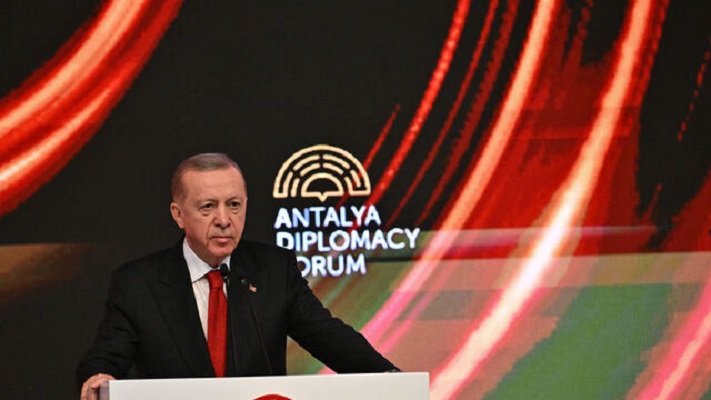 Cumhurbaşkanı Erdoğan Antalya Diplomasi Forumu'nda konuştu: "Gazze'de yaşananlar soykırım girişimidir"