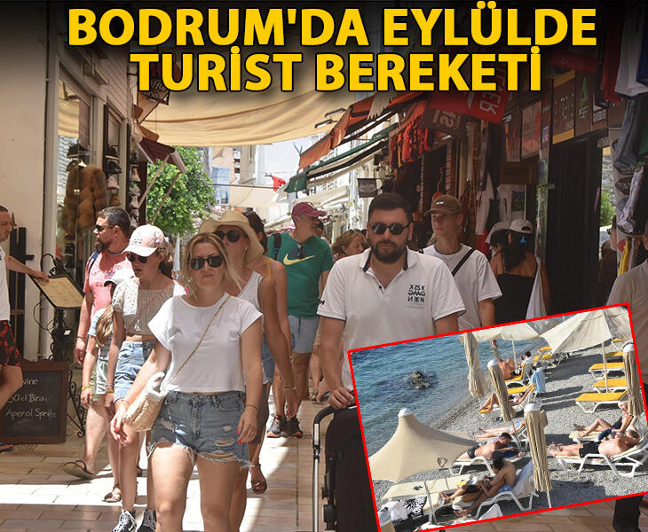 Bodrumda eylülde turist bereketi