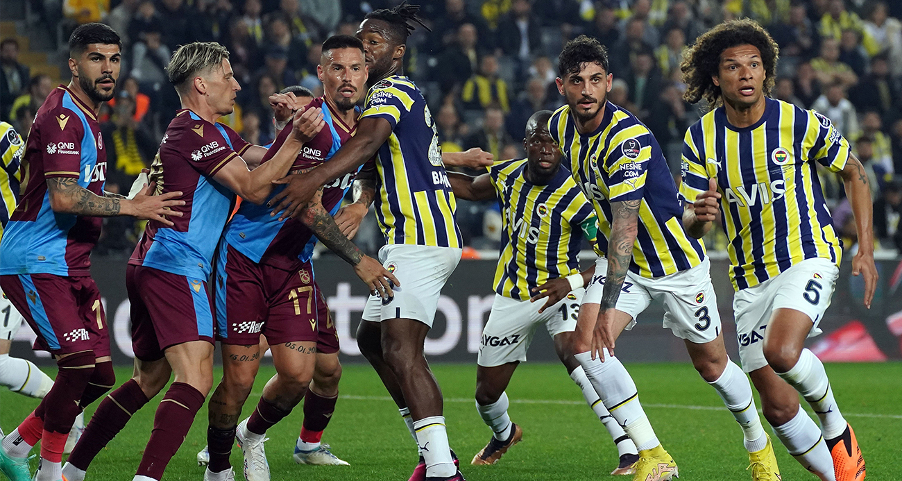 Fenerbahçe ile Trabzonspor 134 randevuda