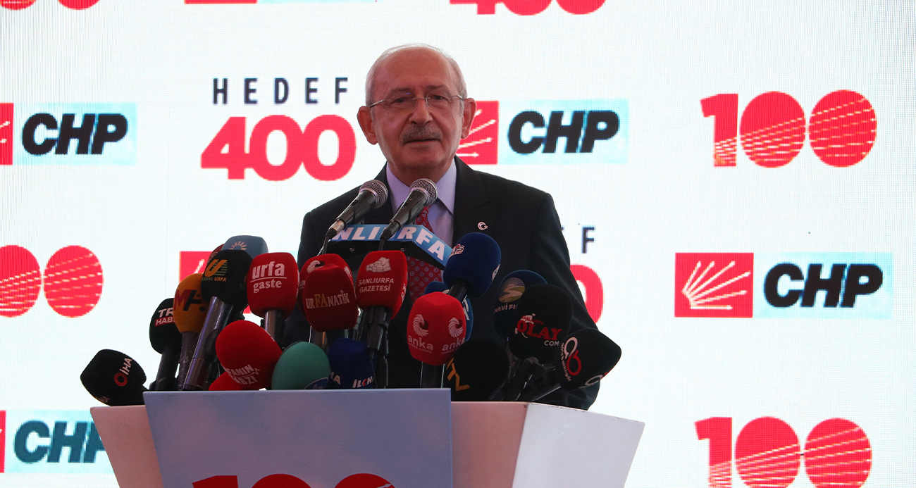 CHP Genel Başkanı Kılıçdaroğlu Şanlıurfada