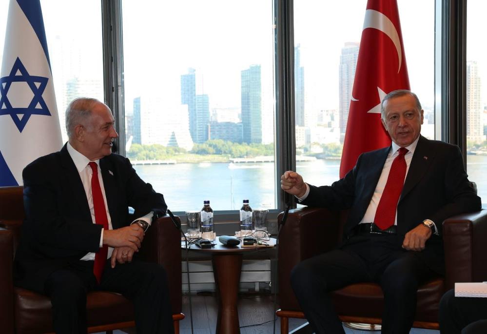 Cumhurbaşkanı Erdoğan İsrail Başbakanı Netenyahuyu kabul etti