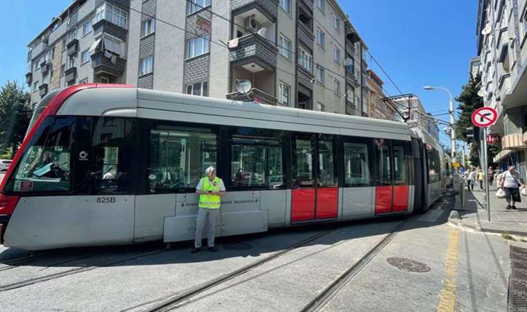 Kabataş Bağcılar Tramvay Hattı arıza yaptı Yoğunluk arttı